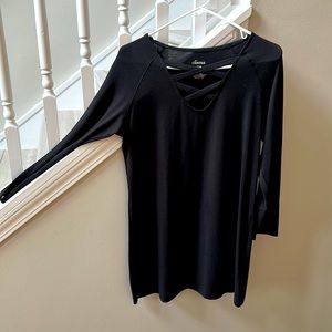 Black tunic medium from Soma Intimate